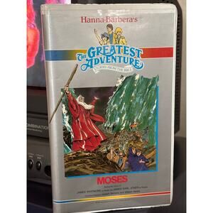 Moses Hannah Barbera’s the greatest adventure stories from the Bible VHS 1985